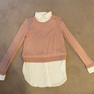 Loft Brand Tank Dress Shirt Blouse